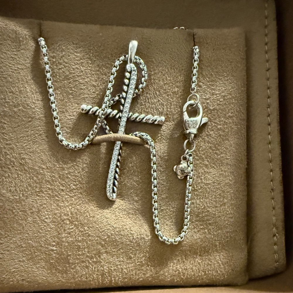 Silver Necklace with Elegant Design